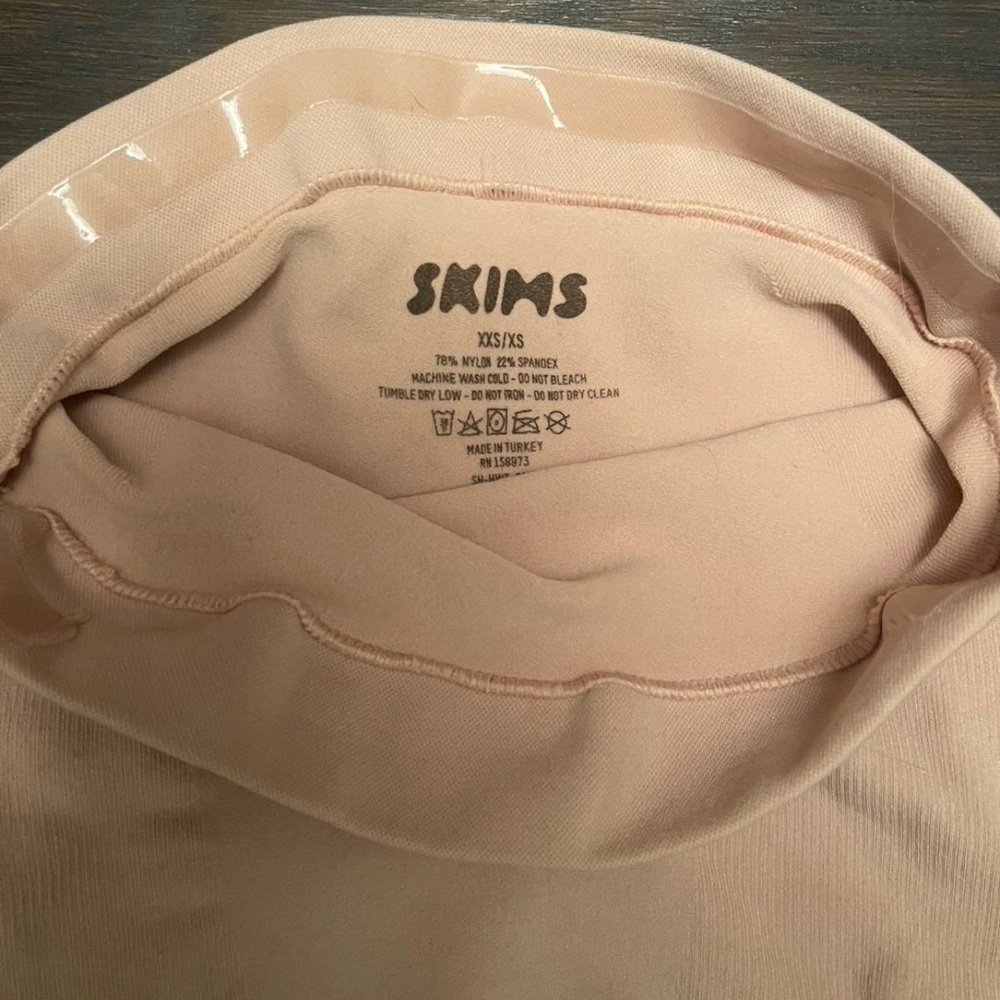 NWOT Skims Core Control High Waisted Thong XXS/XS - Picture 4 of 5